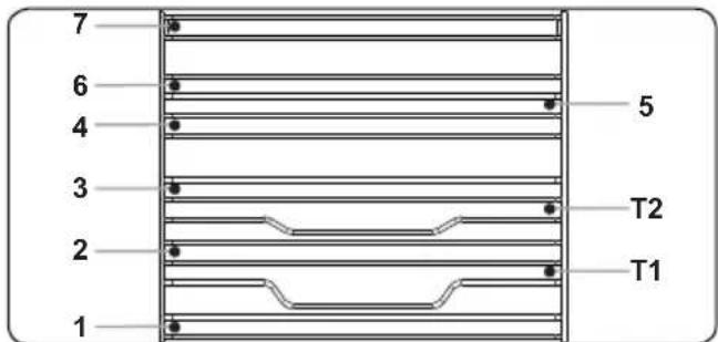 VESTEL VEB34106 - La grille métallique EasyFix - 1