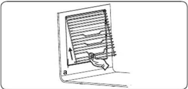 VESTEL VEB34106 - Removal of the Wire Shelf - 1