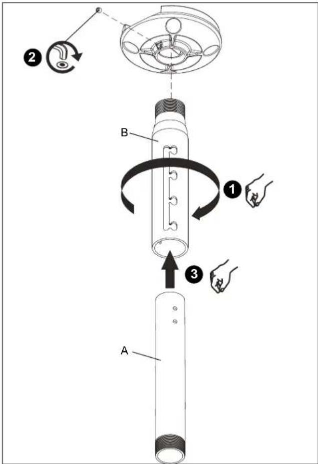 EPSON ELPMBC04 - ADJUSTABLE LENGTH EXTENSION COLUMN - 1
