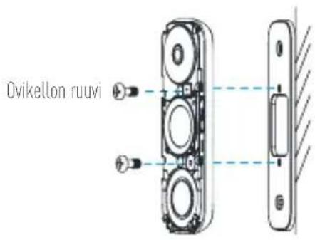 EZVIZ DB1C - Ovikellon asennus - 9