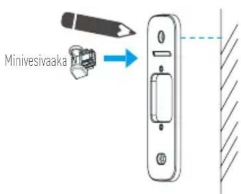 EZVIZ DB1C - Ovikellon asennus - 2