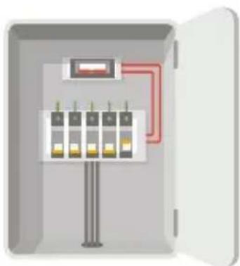 EZVIZ DB1C - Installazione del kit di alimentazione - 1