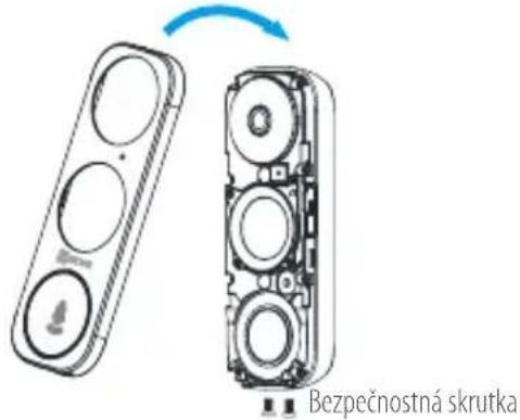 EZVIZ DB1C - Instalacia zvonceka na dvere - 8
