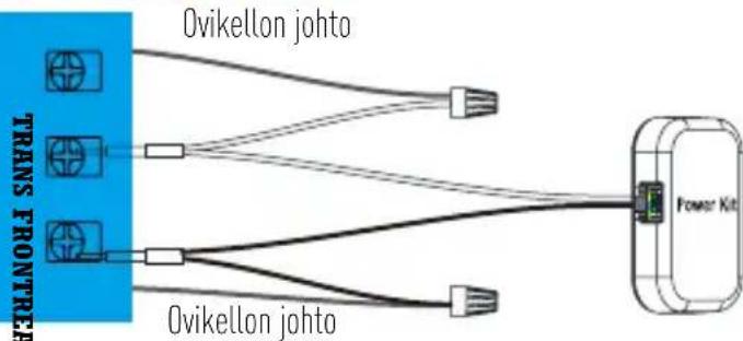 EZVIZ DB1C - Johdotuksen yleiskuva - 2