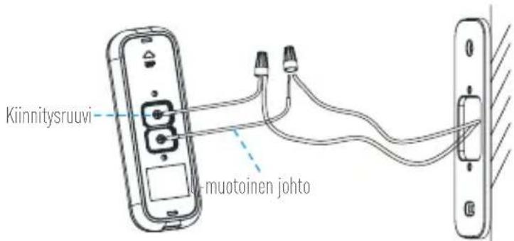 EZVIZ DB1C - Ovikellon asennus - 7