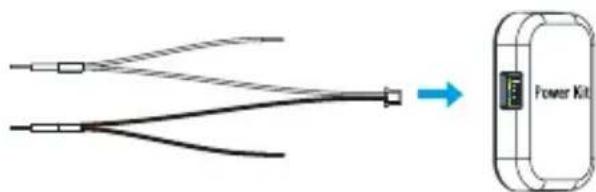EZVIZ DB1C - Installera strömdosa - 2
