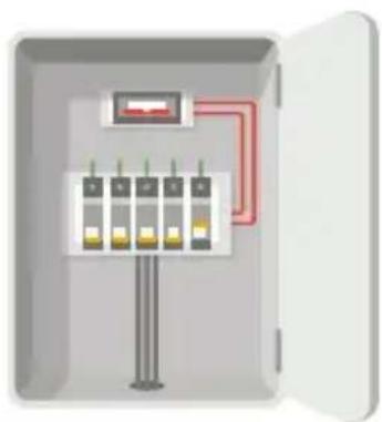 EZVIZ DB1C - Montáž napajecí sady - 1