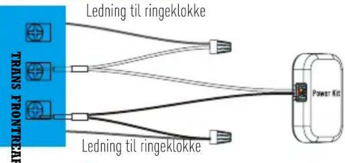 EZVIZ DB1C - Oversigt over kabelf.orging - 2