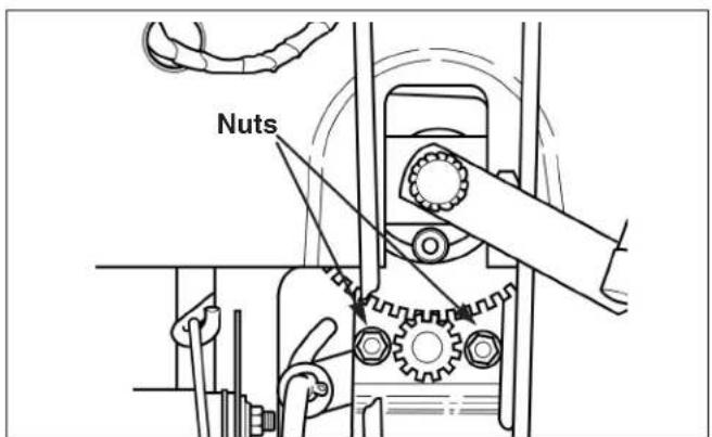 VIKING MT 820 - STEERING GEAR ADJUSTMENT - 1
