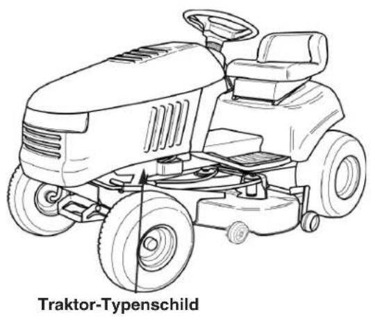 VIKING MT 820 - TYPENSCHILD-POSITION - 2