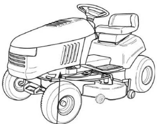 VIKING MT 820 - EMPLACEMENTS DES ETIQUETTES ET DES PLAQUETTES D'IDENTIFICATION - 2