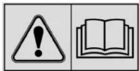 VIKING MT 820 - Warning: Read Operator's Manual. - 1