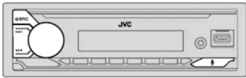 JVC KDX272BT - Option B: Manuelles Pairing - 1