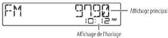 JVC KDX272BT - Changez l'information sur l'affichage - 1