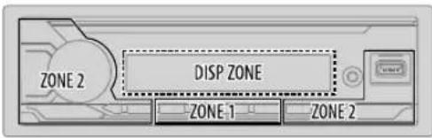 JVC KDX472DBT - Réglagesd'affichage - 1