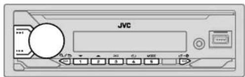 JVC KDX472DBT - USB/iPod - 1