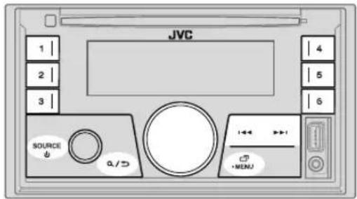 JVC KWX830BT - RADIO - 1