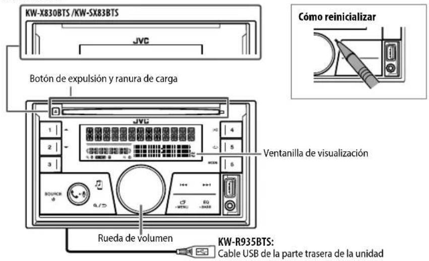 JVC KWX830BT - PUNTOS BASICOS - 1