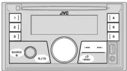 JVC KWX830BT - RADIO - 1