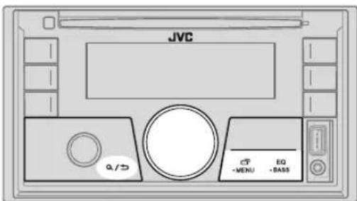 JVC KWX830BT - Utilisation d'un lecteur audio portable - 3