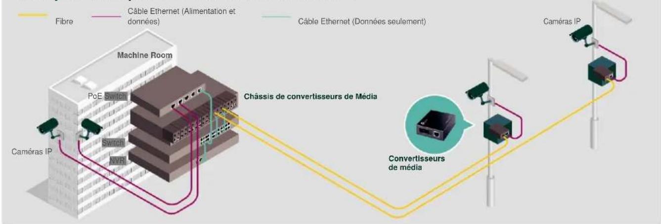 TP-LINK MC210CS - Les convertisseurs de média 100 Mbps bénéficient d'une surveillance flexible - 1