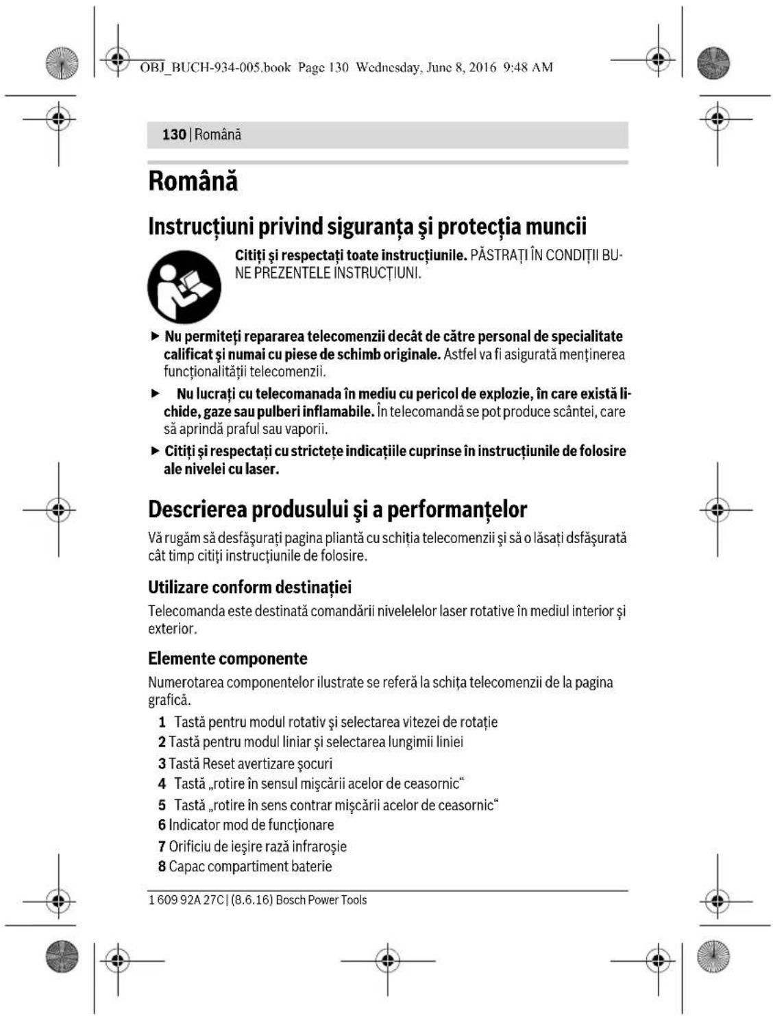BOSCH RC 1 Professional - Тек қана ЕО елдері үшін: - 11