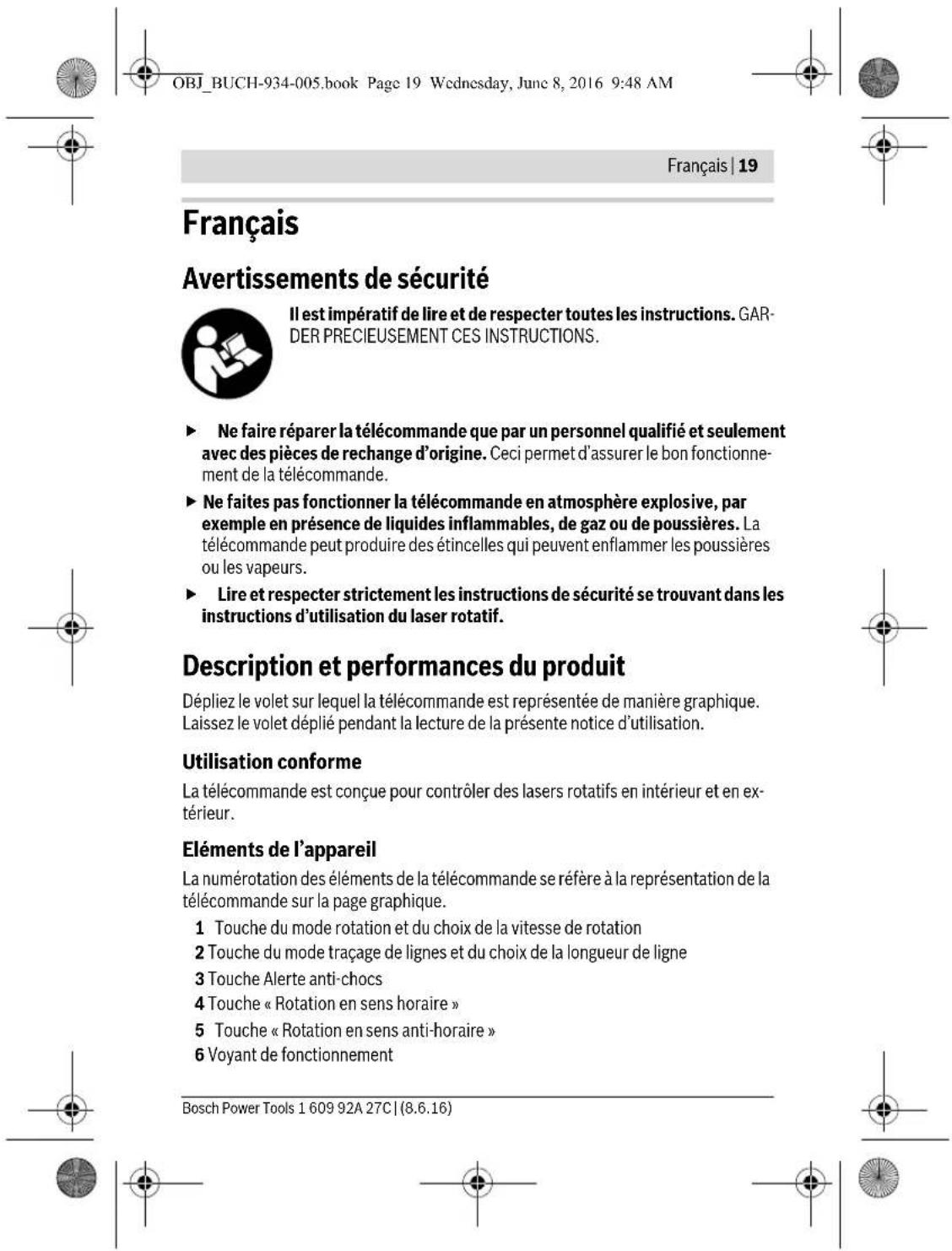BOSCH RC 1 Professional - Maintenance and Cleaning - 6