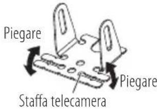 JVC KVCM30 - Installazione della telecamera/ regolazione dell'angolazione - 2