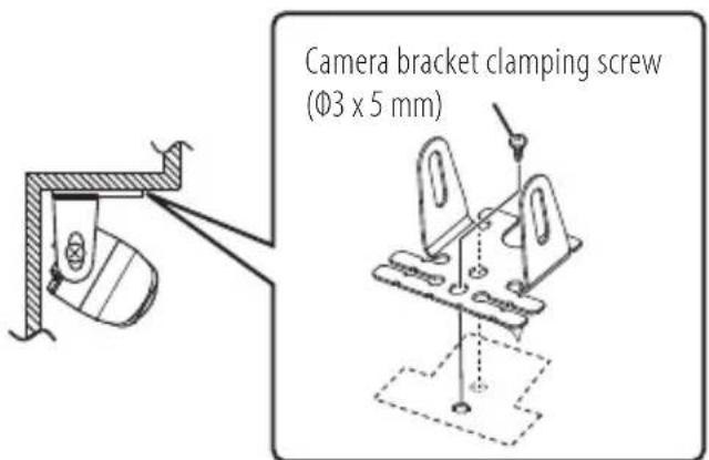 JVC KVCM30 - Fix the camera firmly in position. - 1