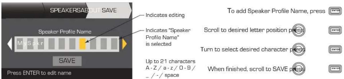 QSC CXD4.2 - Step 2 - Name the Loudspeaker Profile - 1