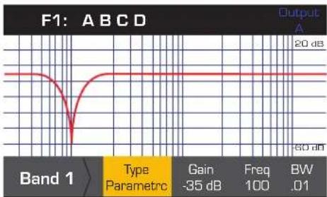 QSC CXD4.2 - Step 1 - Set the EQ - 1