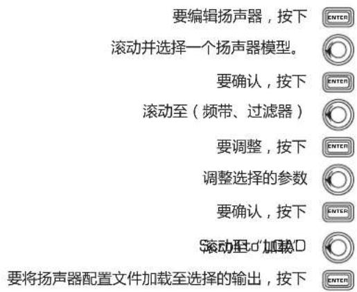 QSC CXD4.2 - 步骤1—为选择的输出加载现有的扬声器 - 2