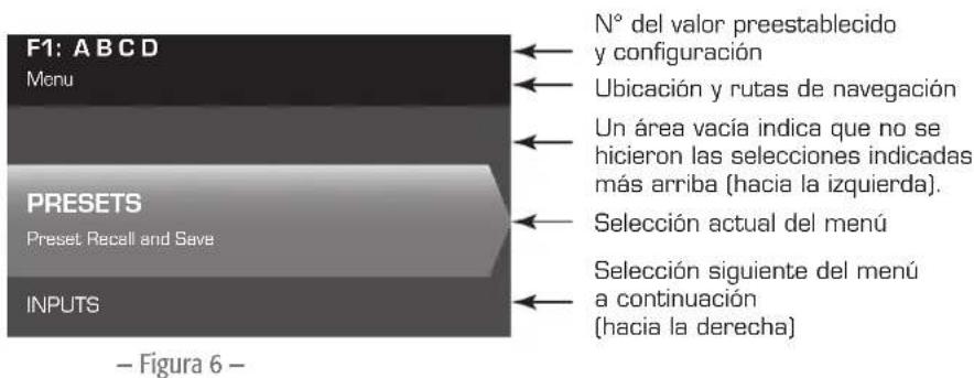 QSC CXD4.2 - Navigación - 1
