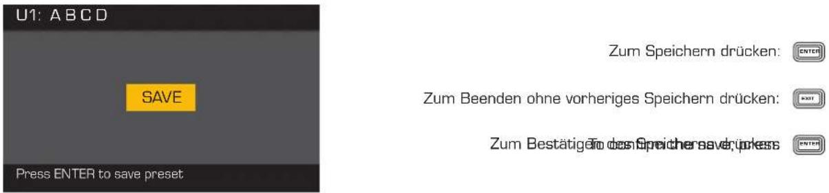 QSC CXD4.2 - Schritt 1 - Voreinstellung überschreiben - 1