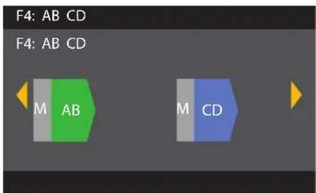 QSC CXD4.2 - Nonfiguraciones de dos canales - 5