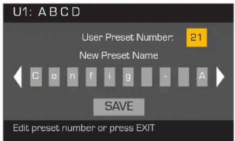 QSC CXD4.2 - Enregistrement du préroglage - 1