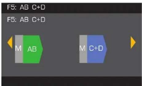 QSC CXD4.2 - Nonfiguraciones de dos canales - 3