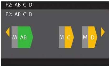 QSC CXD4.2 - Nonfiguraciones de tres canales - 3