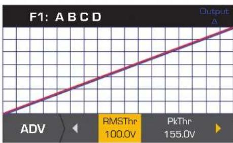 QSC CXD4.2 - Schritt 3 - Parameter für ADV-Modus einstellen - 1