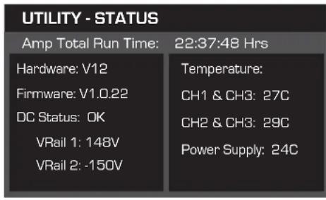 QSC CXD4.2 - Check the Amplifier's Health - 1