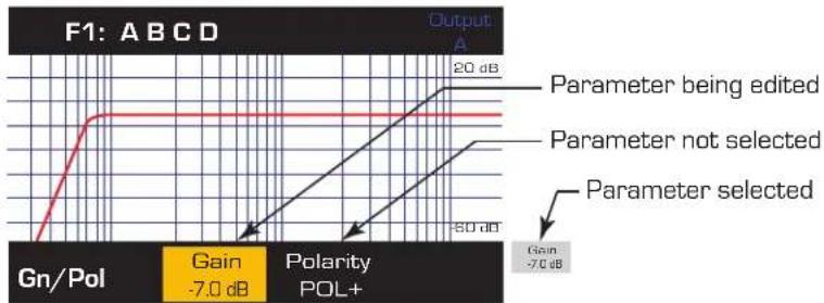 QSC CXD4.2 - Parameter Editing - 1