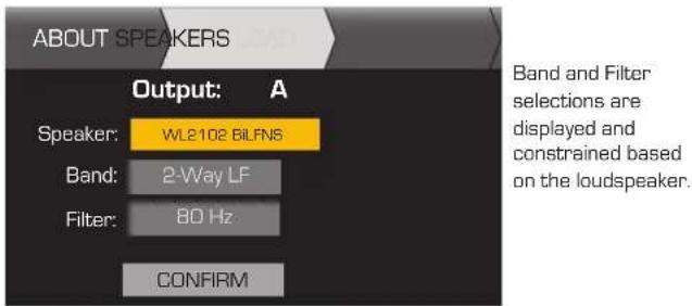 QSC CXD4.2 - Load Speaker Profile - 2