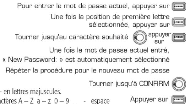 QSC CXD4.3 - Ajout ou modification du mot de passe - 2