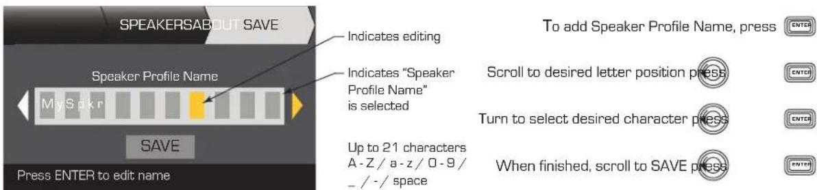 QSC CXD4.3 - Step 2 - Name the Loudspeaker Profile - 1