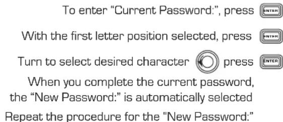 QSC CXD4.3 - Add or Change the Password - 2