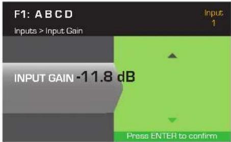 QSC CXD4.3 - Step 2 - Set Input Gain - 1