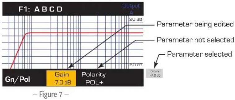 QSC CXD4.5 - Parameter Editing - 1