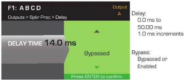 QSC CXD4.5 - Delay - 1