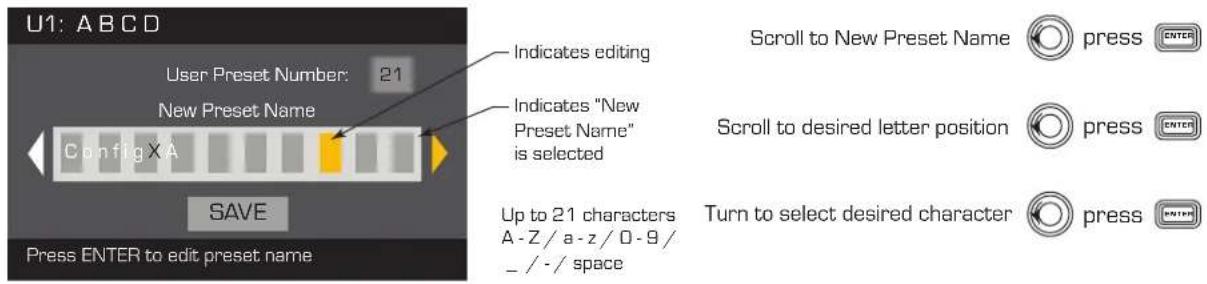QSC CXD4.5 - Save the Preset - 3