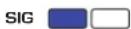QSC CXD4.5 - Indicadores LED SIG (DE SEÑAL) - 1